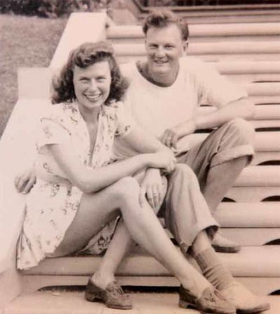 Jack and Nan in 1946